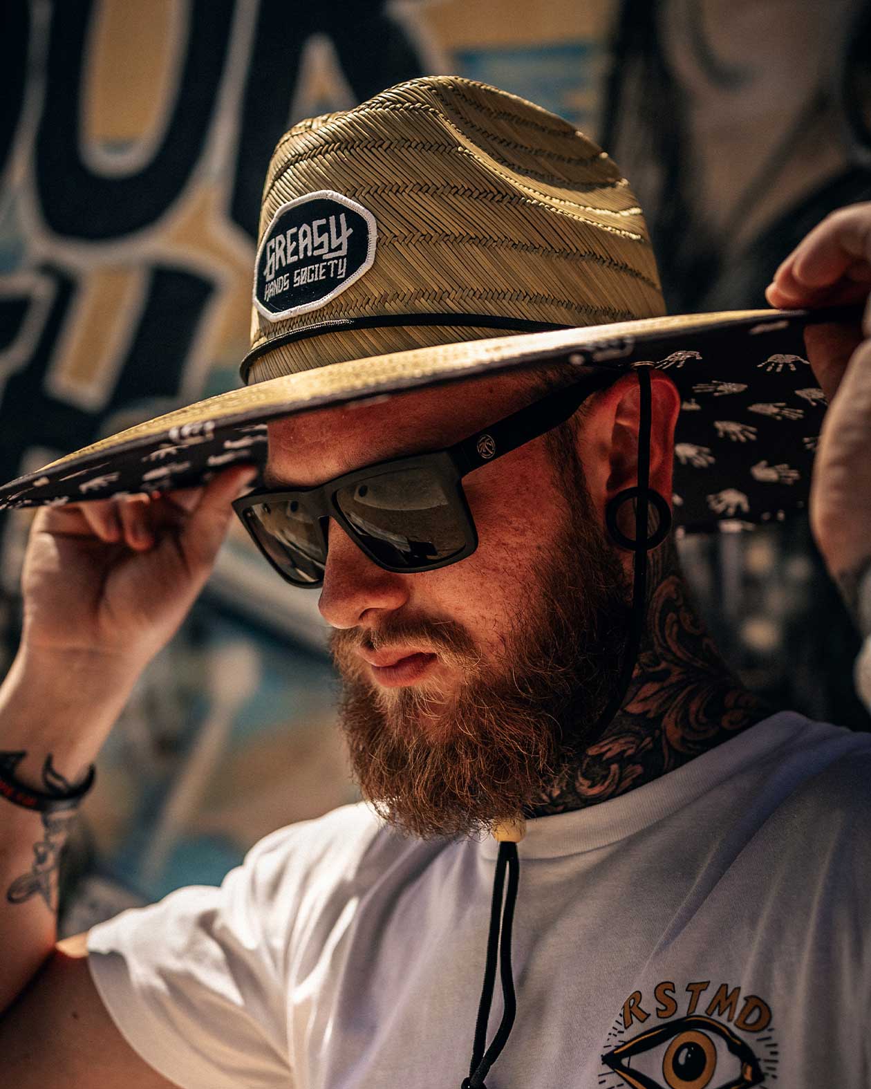 Desert Roamer Straw Hat - Greasy Hands Society