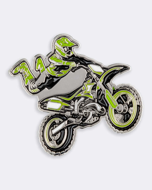 Moto Bike Pin - Greasy Hands Society