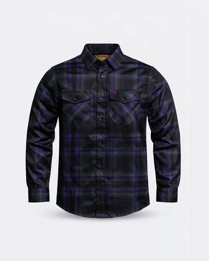 red and black plaid dress womens Men's Comfort Fit Lilac Plaid Shirt main image 1