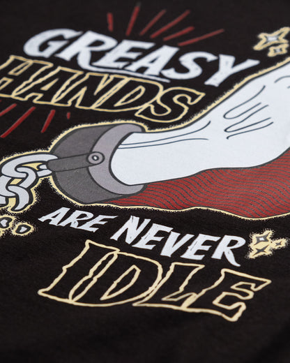 never idle full back graphic detail 