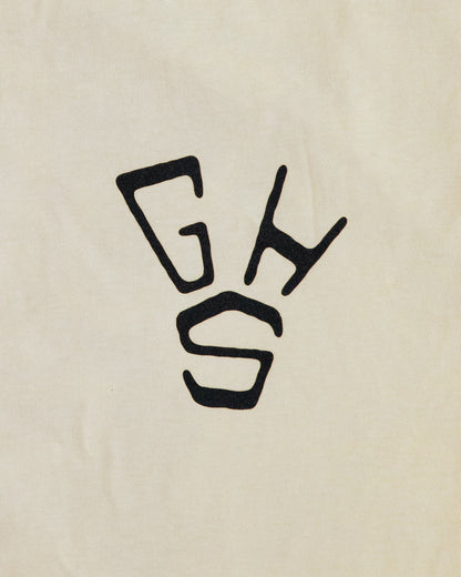 black GHS design for the destination crop top cream tee for women - Well Balanced Crop Top by Greasy Hands Society