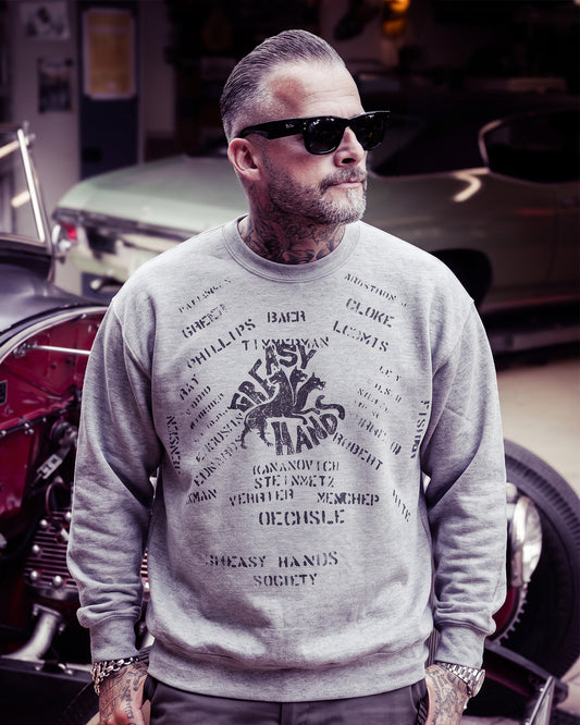 Navy Dogs Crew Sweatshirt