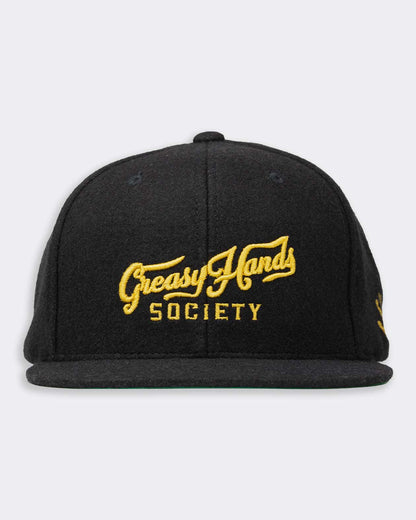 Greasy Hands Society Script Wool Hat - Greasy Hands Society 