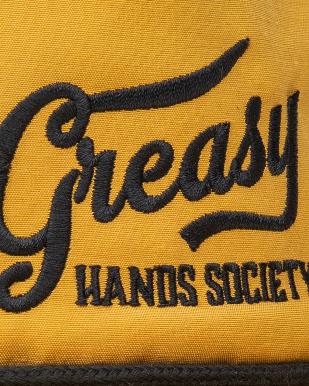 Greasy Kick Back Hat - Greasy Hands Society 