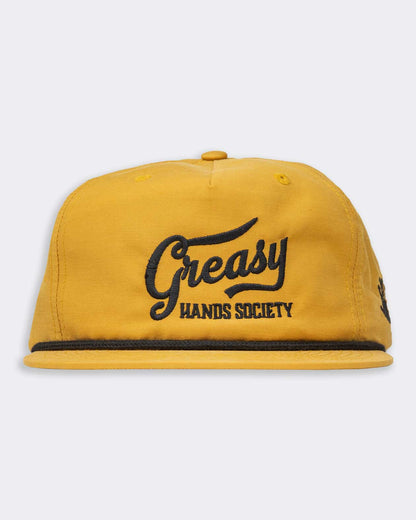 Greasy Kick Back Hat - Greasy Hands Society 