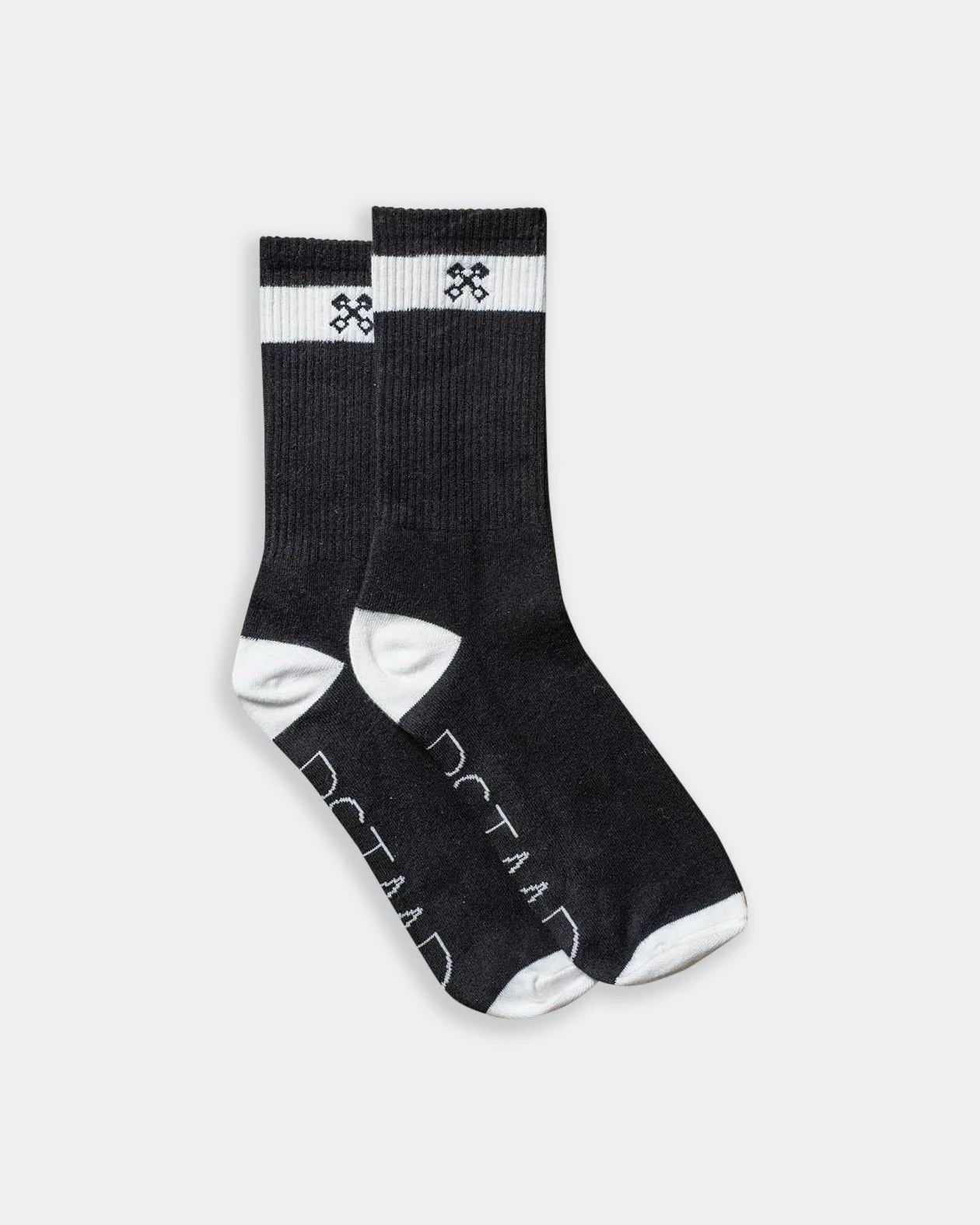 piston black rstmd socks with crossed pistons