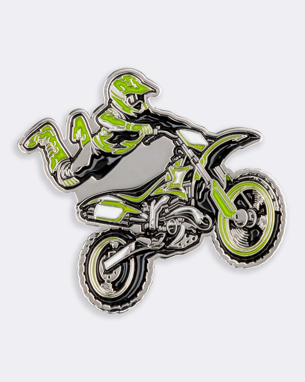 Moto Bike Pin - Greasy Hands Society 