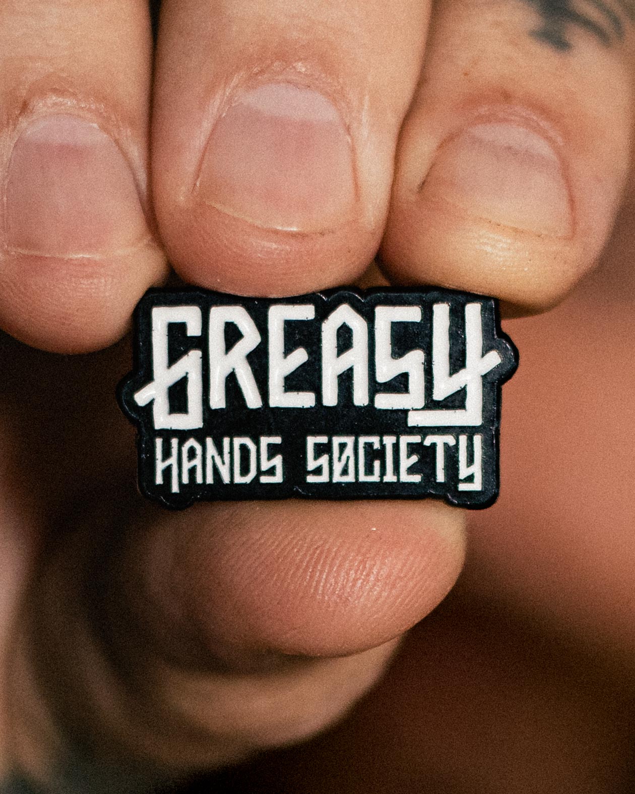 GHS Logo Pin - Greasy Hands Society 