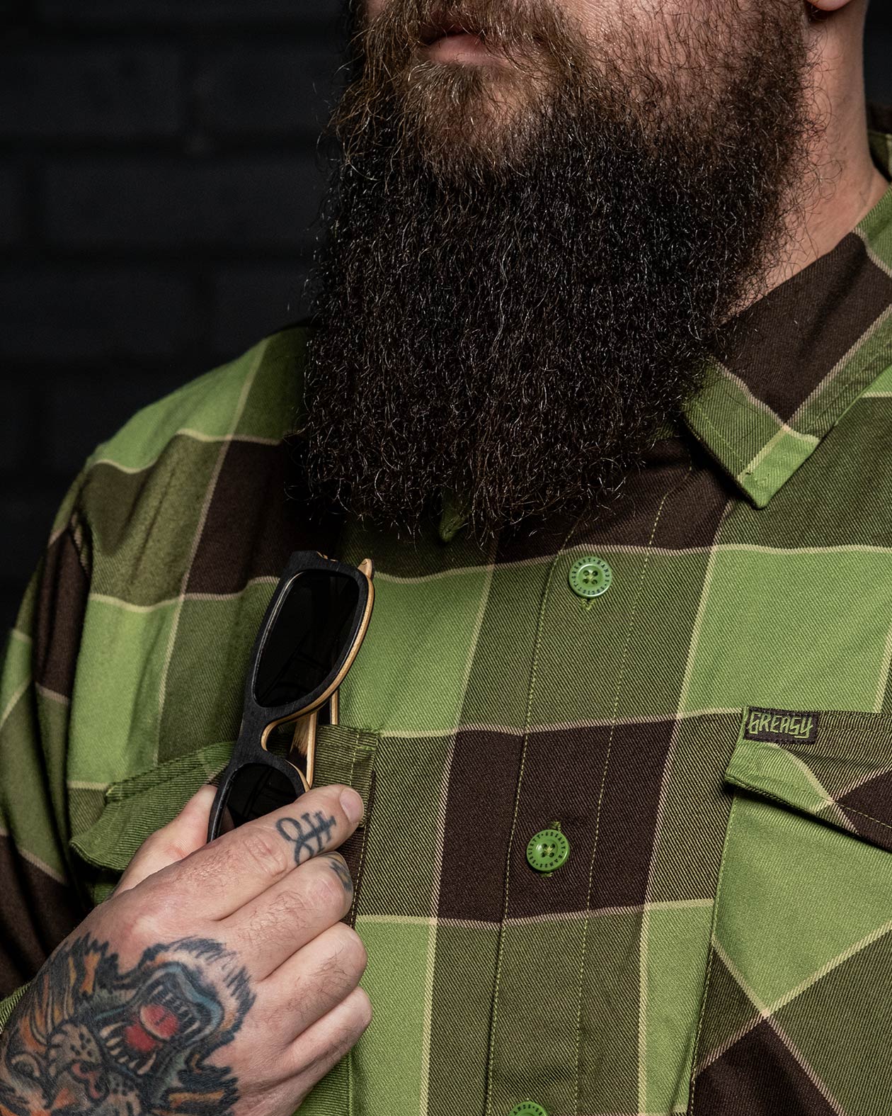 The Griswold Flannel - Greasy Hands Society 