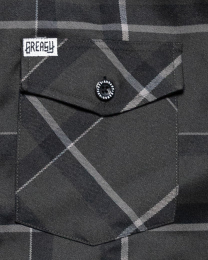 dapper gray flannel pocket detail