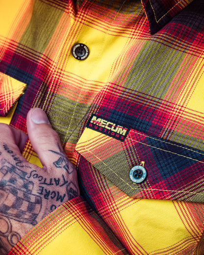 Mecum Auctions The Block - X - Greasy Hands Society Flannel