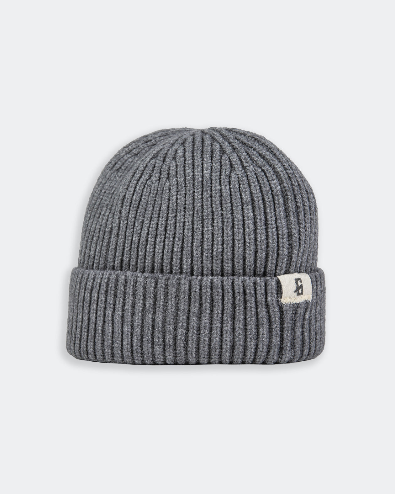 gray watch cap with G icon