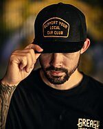 support your local car club hat