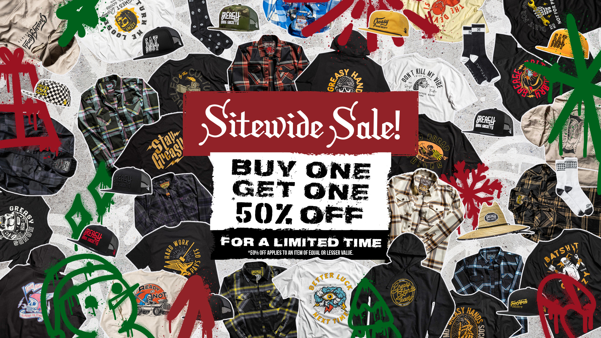 BOGO 50% off XM sitewide