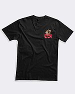 grease grit glory overdrive black graphic tee