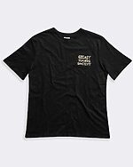 live fast stay greasy black tee from greasy hands society front