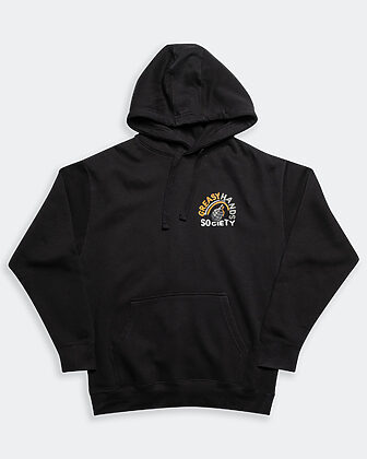 sarge graphic hoodie front pocket