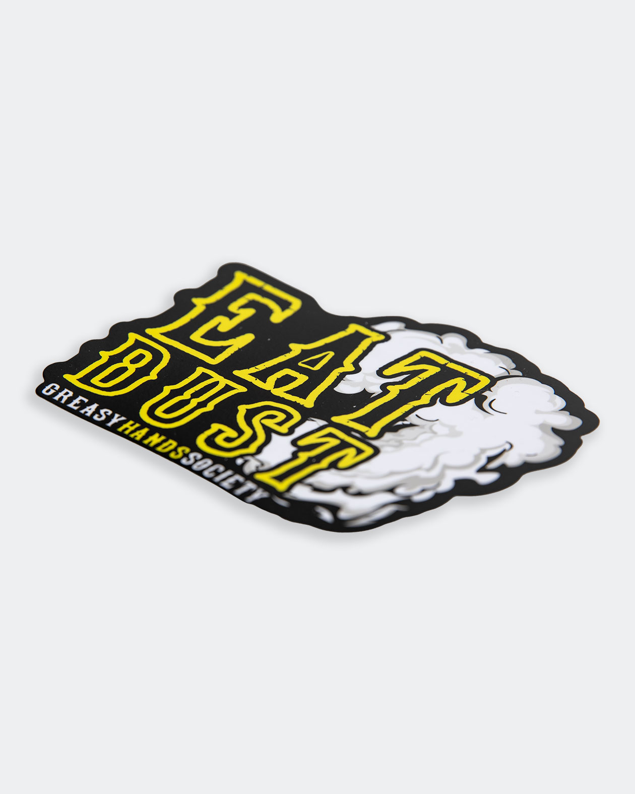 eat dust smoky dust sticker