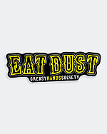 eat dust horizontal sticker