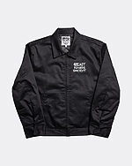 live fast black mechanic jacket